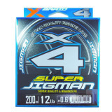 X-braid Super Jigman x4 200m #0.8 14lb