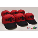 Фирменная кепка Relax (красно-черная)			
