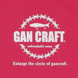 Футболка Gan Craft Wire Circle Tee #Hot Pink XL