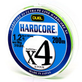Duel Hardcore X4 200m 0.153mm 6.4kg Multicolor #0.8	