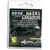 Korum barbed hook hairs #10