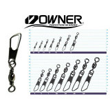 owner snap swivel #16 10шт