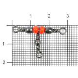 gurza barrel triple swwels  12x14