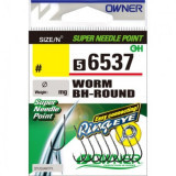 OWNER Крючок Worm BH-Round BC №6 56537