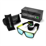 Очки поляризационные Yoshi Onyx дужки черно-желтые, желтые линзы