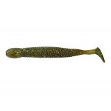 paddle tail grub 2.5 #gold avocado