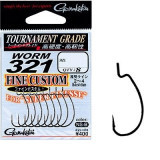 Gamakatsu worm 321 fine custom #4 8шт