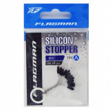 FLAGMAN Стопор для лески type A черный L 12шт