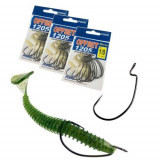 Pohu Offset Worm 1205 #1 10шт