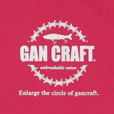 Футболка Gan Craft Wire Circle Tee #Hot Pink M